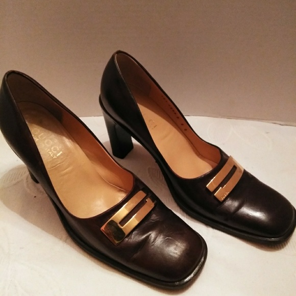 GUCCI PUMP  SIZE 8 100% AUTHENTIC - Picture 1 of 8